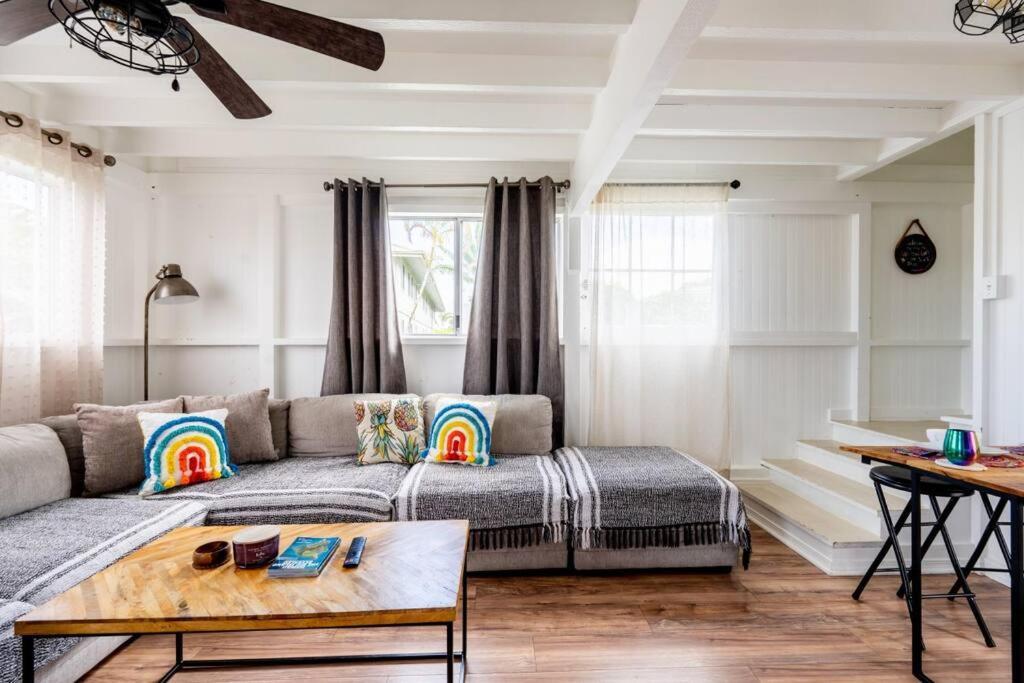 Somewhere Over The Rainbow Loft With Ac Hilo Exteriör bild