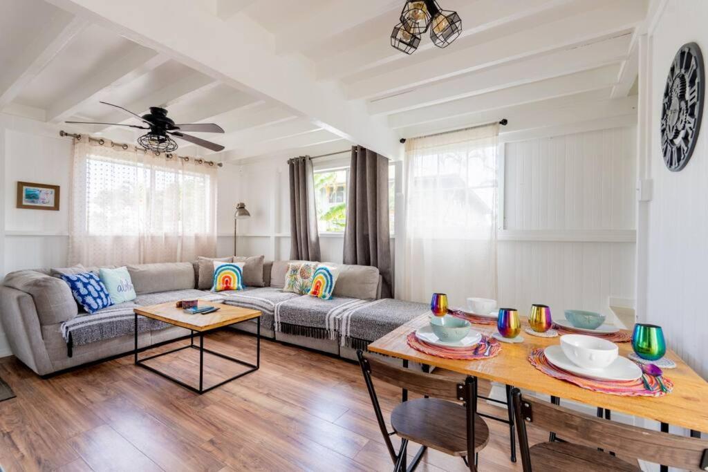 Somewhere Over The Rainbow Loft With Ac Hilo Exteriör bild