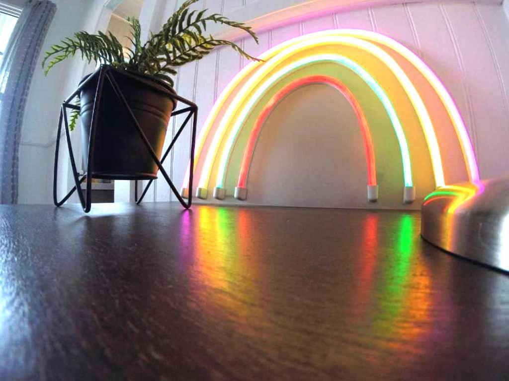 Somewhere Over The Rainbow Loft With Ac Hilo Exteriör bild